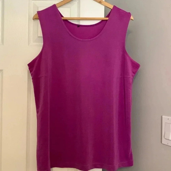 Pink purple  stretch cami XL - Picture 1 of 4